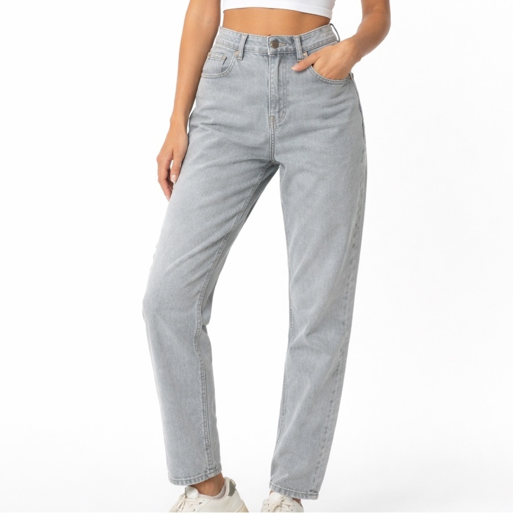 American Eagle 🦅 AE outfitters super stretch mom jeans Sz 4 regular woman